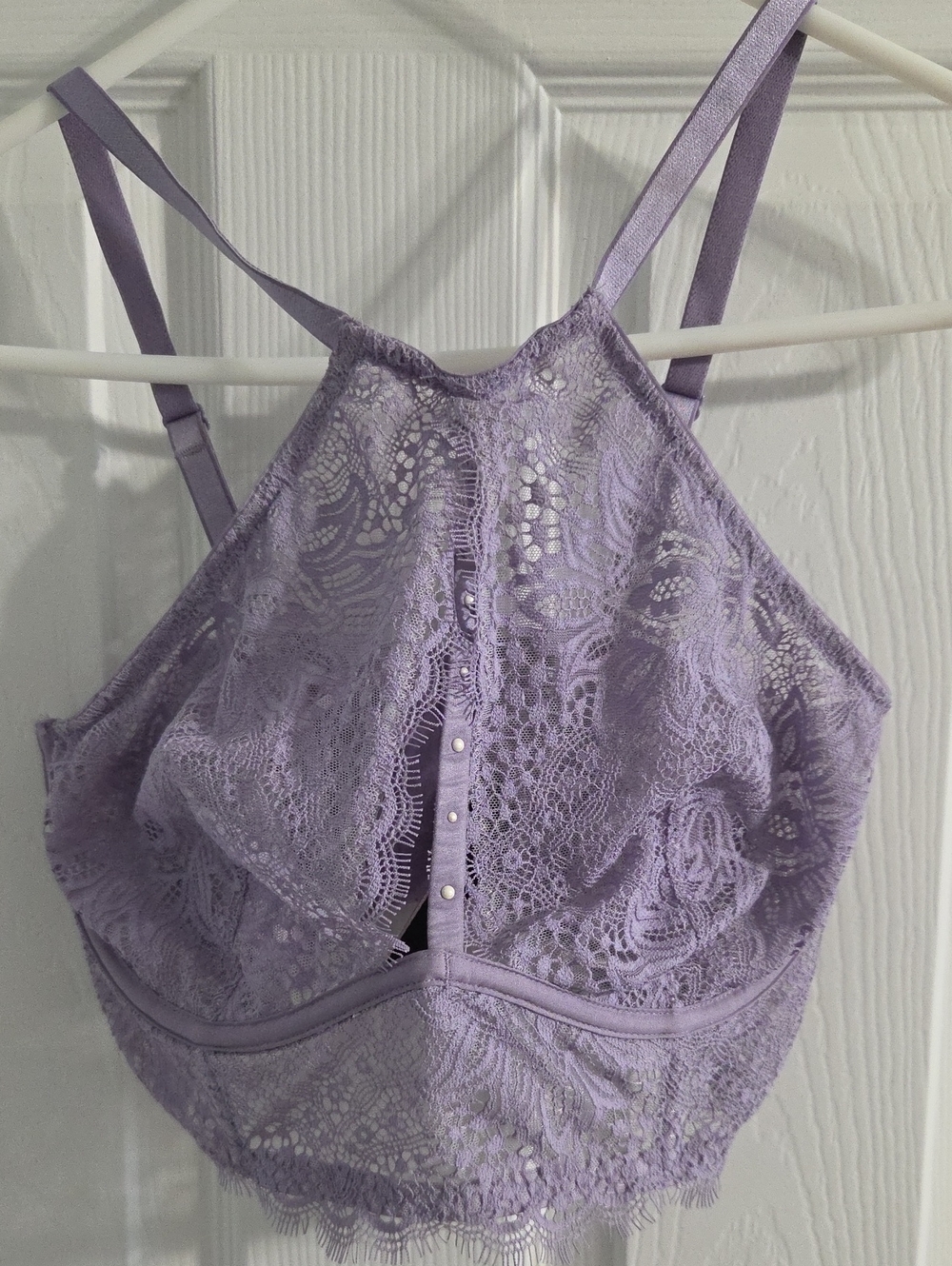 Victoria's Secret Lace High-Neck Bralette